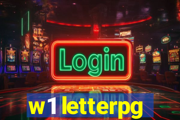 w1 letterpg